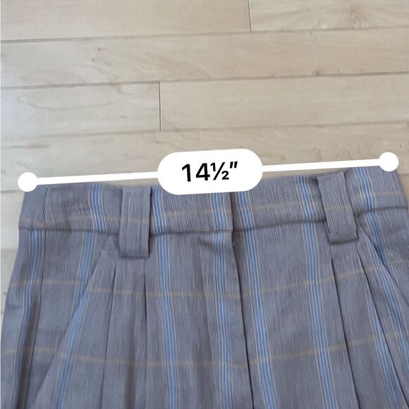 A.L.C. Fynn Plaid Straight-Leg Pants in Tawny Plaid 2 NWT - Picture 14 of 16